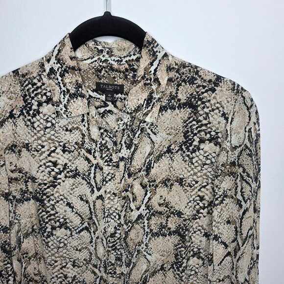 Talbots Button Up Womens 4P - Picture 3 of 6
